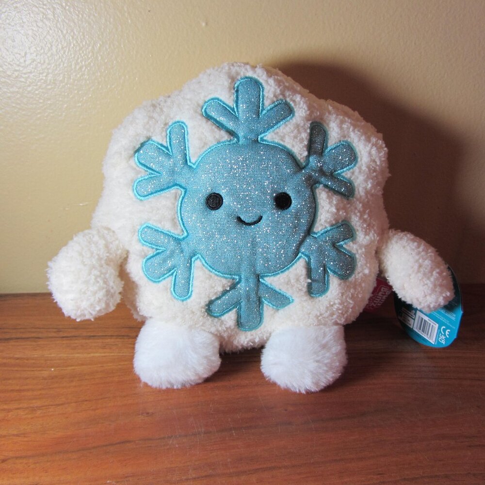 3 for $55 - plush ski lodge bum bumz 7.5" snow flake shane NWT russ 2024 (T380)